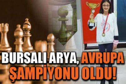 Bursalı Arya, Avrupa şampiyonu oldu