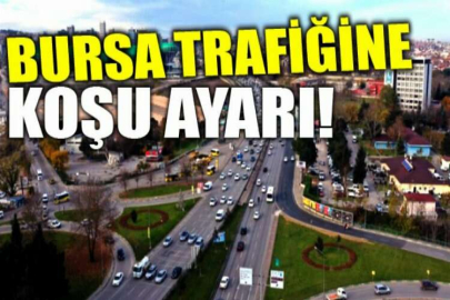 Bursa trafiğine koşu ayarı