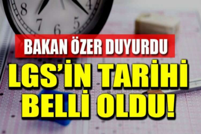 Liselere Geçiş Sınavı (LGS) 2022 tarihi belli oldu