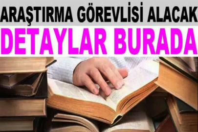 Recep Tayyip Erdoğan Üniversitesi 9 Araştırma görevlisi alacak