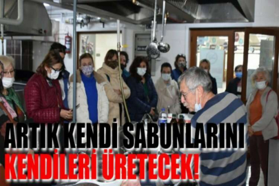 Artık kendi sabunlarını kendileri üretecek