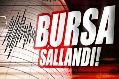 Korkutan deprem Bursa'yı salladı