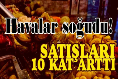 Havalar soğudu! Satışları 10 kat arttı