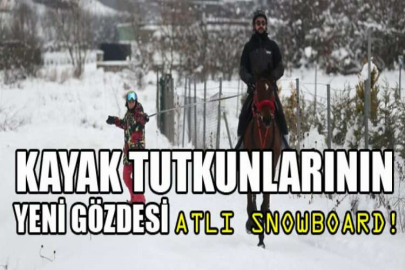 Atla dolu dizgin snowboard keyfi