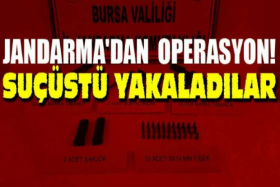 Jandarma'dan ruhsatsız silah operasyonu