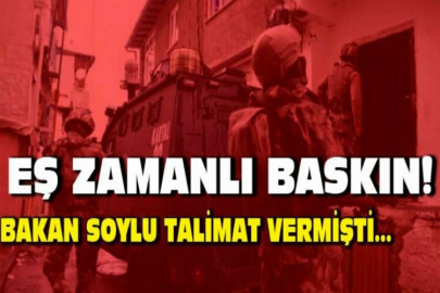 Eş zamanlı baskın!