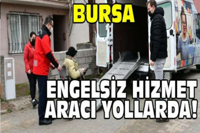 Engelsiz hizmet aracı yollarda