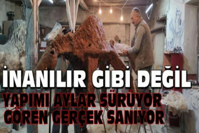 Yapımı aylar sürüyor gören gerçek sanıyor