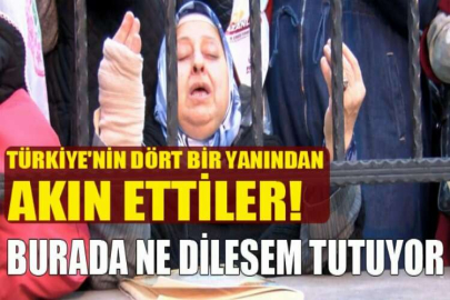 Türkiye'nin dört bir yanından akın ettiler: Burada ne dilesem tutuyor