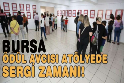 Ödül avcısı atölyede sergi zamanı