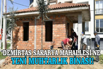 Demirtaş Sakarya Mahallesi’ne yeni muhtarlık binası