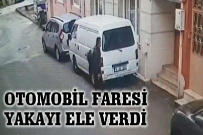 Otomobil faresi yakayı ele verdi