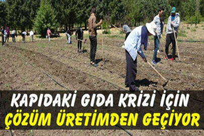 Kapıdaki gıda krizi için çözüm üretimden geçiyor