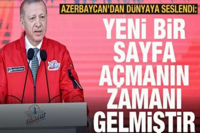 Cumhurbaşkanı Erdoğan: Bölgede yeni bir sayfa açmanın zamanı gelmiştir