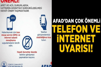 AFAD acil durum uyarı mesajı nedir? Pek çok kullanıcının telefonuna gönderildi