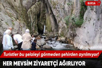 Turistler bu şelaleyi görmeden şehirden ayrılmıyor