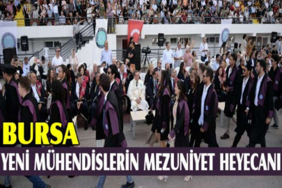 Yeni mühendislerin mezuniyet heyecanı