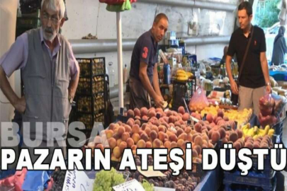 Pazarın ateşi düştü