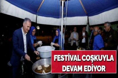 FESTİVAL COŞKUYLA DEVAM EDİYOR