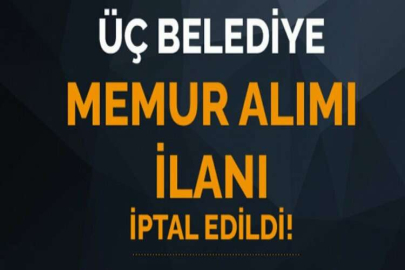 (Memur Almı) İptal duyurusu