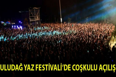 Uludağ Yaz Festivali’de coşkulu açılış