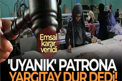 Patronun bordro oyunu Yargıtay'dan döndü