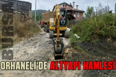 Orhaneli'de altyapı hamlesi