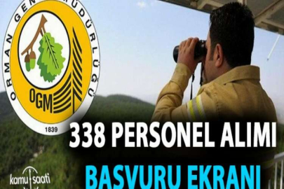 Orman Genel Müdürlüğü 338 Sözleşmeli Personel Alacak