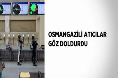 OSMANGAZİLİ ATICILAR GÖZ DOLDURDU