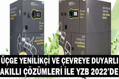 ÜÇGE yenilikçi ve çevreye duyarlı akıllı çözümleri ile YZB 2022’de