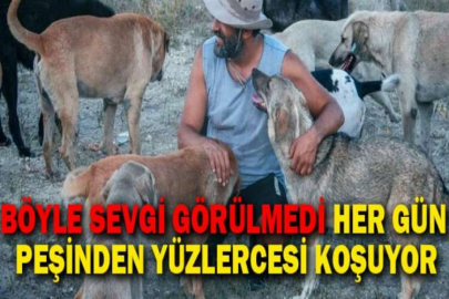 Böyle sevgi görülmedi her gün peşinden yüzlercesi koşuyor