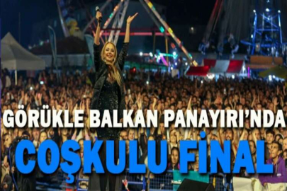 Görükle Balkan Panayırı’nda coşkulu final