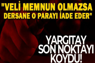 Yargıtay'dan dersaneler için flaş karar