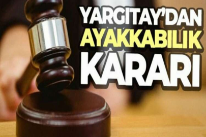 Kapı önüne ayakkabı bırakana Yargıtay'dan kötü haber