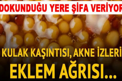 Dokunduğu yere şifa veriyor: Kulak kaşıntısını giderir, eklem ağrısını dindirir, akne izlerini yok eder