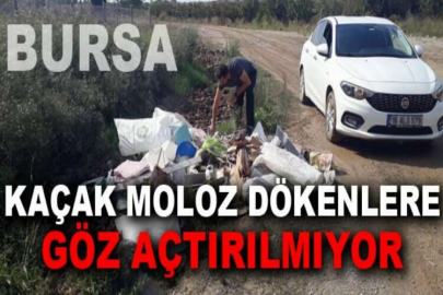 Kaçak moloz dökenlere göz açtırılmıyor