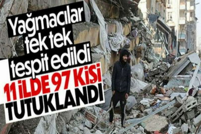 Depremde yıkılan binalarla ilgili 163 kişi tespit edildi