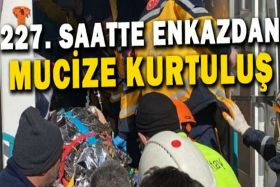 Cemile Teyze 227. saatte enkazdan sağ çıkarıldı