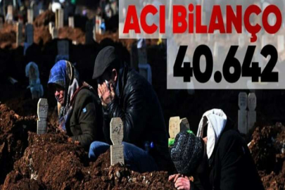 Büyük depremde acı bilanço 40 bini aştı