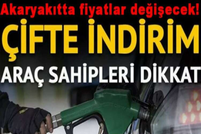 Akaryakıtta fiyatlar değişecek! Benzine bu gece indirim geliyor