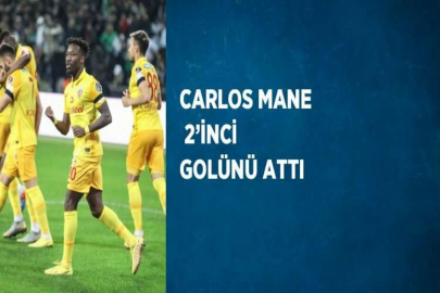 CARLOS MANE  2’İNCİ GOLÜNÜ ATTI