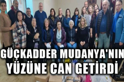 Güçkadder Mudanya'nın yüzüne can getirdi