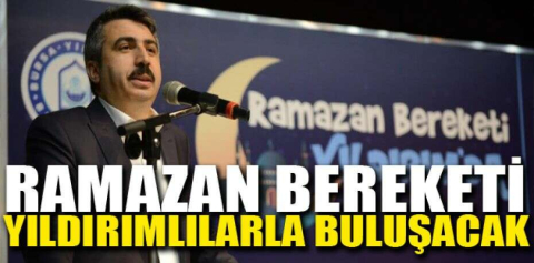 Ramazan bereketi Yıldırımlılarla buluşacak