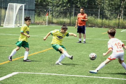 Bursa Yenişehir'de futbolun yıldızları yetişiyor