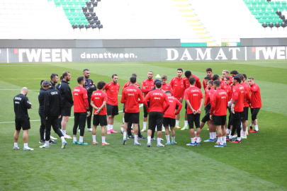 A Milli Futbol Takımı, Letonya maçına hazır