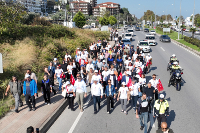 Başkan Türkyılmaz’ın Ankara yürüyüşü başladı