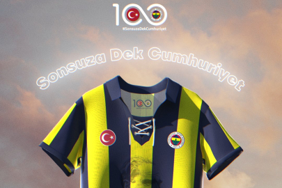 Fenerbahçe, 29 Ekim'de sahaya Cumhuriyet'in 100. yılına özel formayla çıkacak