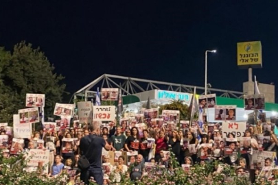 İsrail'de esir protestoları sürüyor