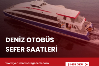 Bursa deniz otobüsü seferleri