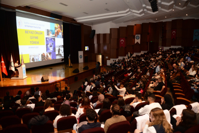 Veteriner hekim adayları beyaz önlüklerini giydi